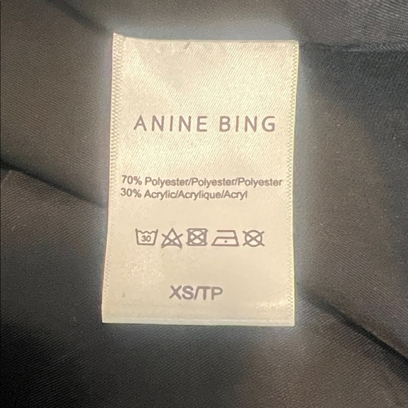 Anine Bing Oakley Multicolored Plaid Oversized Jacket Size XS - Picture 12 of 12